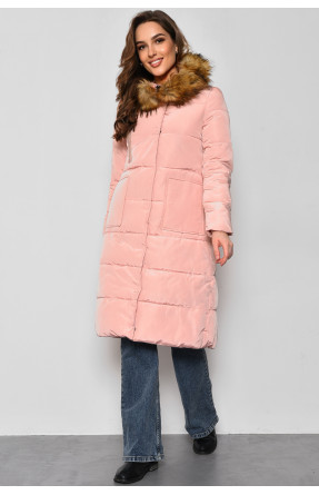 Куртка женская розового цвета 8510 165331C