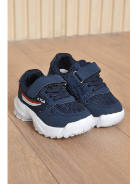 Кросівки дитячі для хлопчика демісезонні темно-синього кольору 3326-1 165384C Кросівки дитячі для хлопчика демісезонні темно-синього кольору 3326-1 165384C