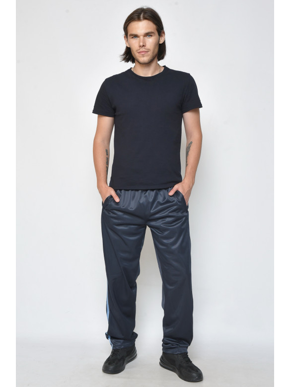 Спортивні штани чоловічі темно-синього кольору 0084 165727C