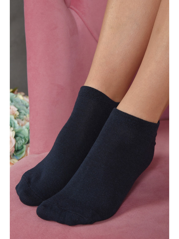 Носки женские короткие синего цвета размер 36-39 2004 165850C