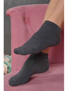 Шкарпетки жіночі короткі сірого кольору розмір 36-39 2004 165852C Шкарпетки жіночі короткі сірого кольору розмір 36-39 2004 165852C