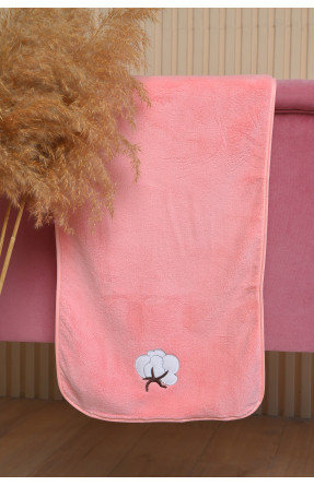 Полотенце кухонное микрофибра розового цвета 165901C