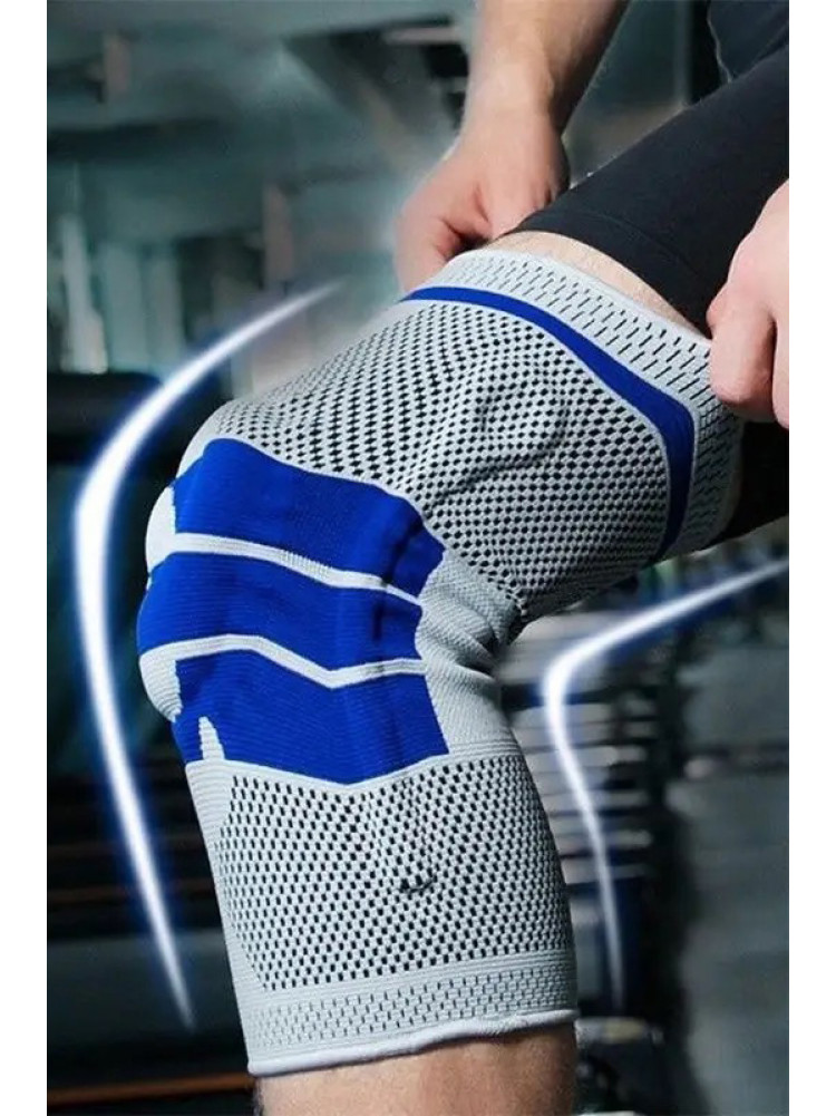 Бандаж фиксатор(наколенник) коленного сустава Silicone Spring Knee Pad размер XL 166198C