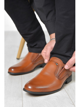 Туфлі чоловічі коричневого кольору FB5131-7 166218C Туфлі чоловічі коричневого кольору FB5131-7 166218C