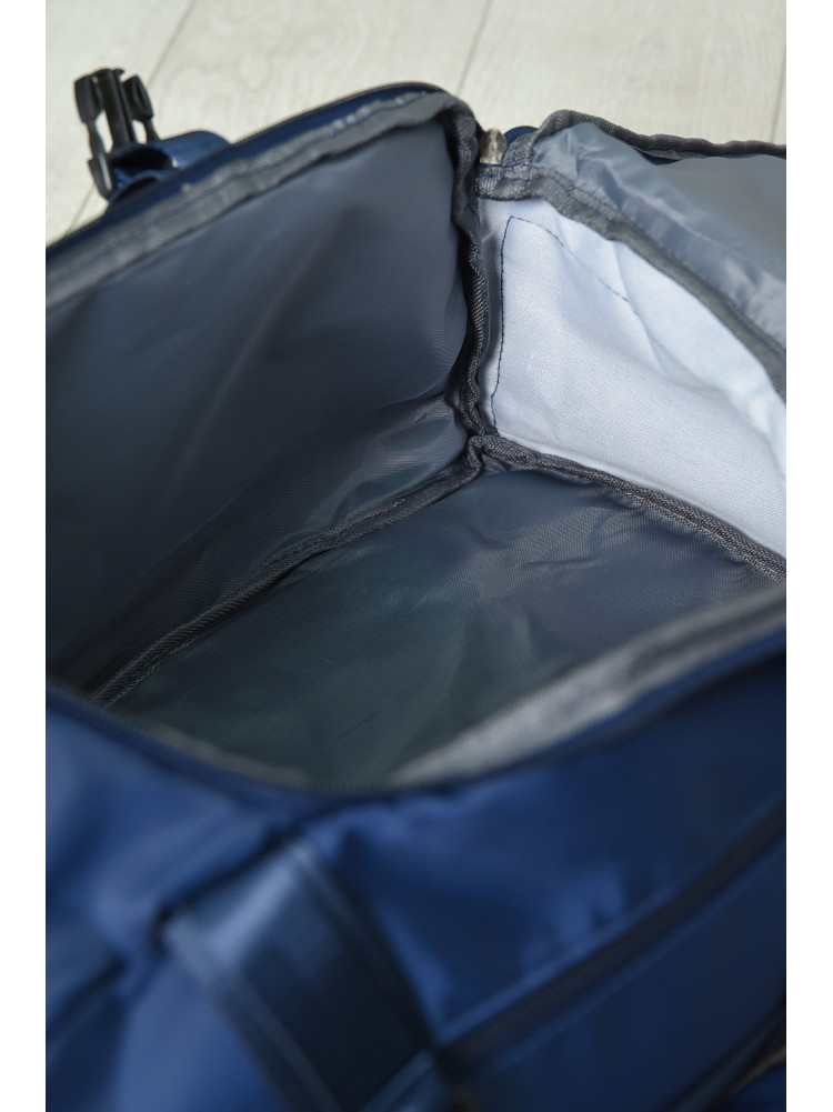 Сумка спортивная унисекс темно-синего цвета Т80 166258C