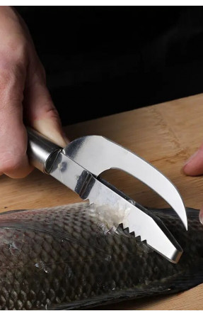 Нож для рыбы 3в1 FishScraper 166365C