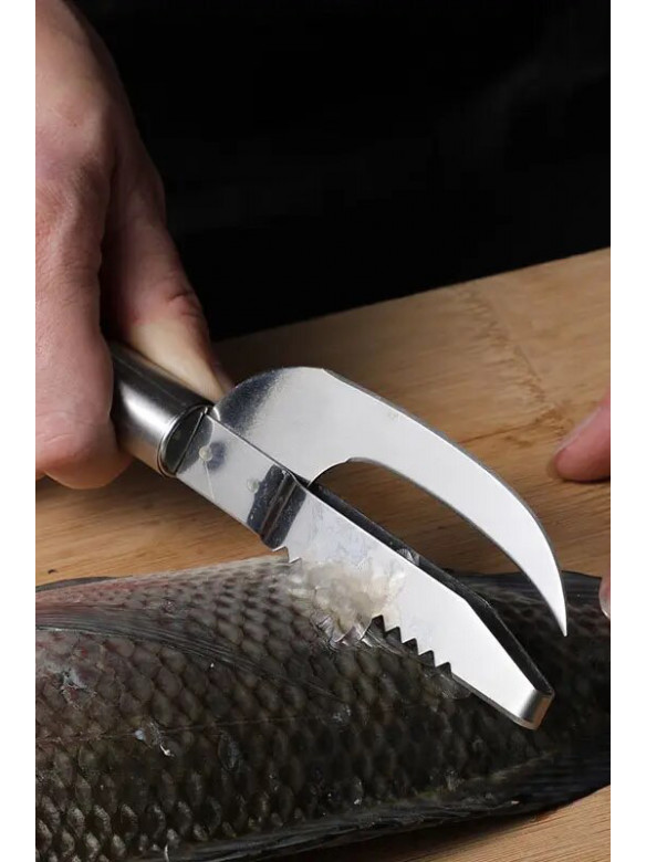 Нож для рыбы 3в1 FishScraper 166365C