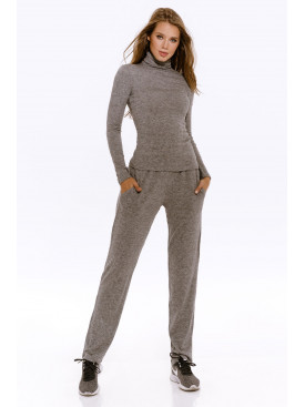 Костюм жіночій Джерсі сірого кольору 072 166621C Костюм жіночій Джерсі сірого кольору 072 166621C