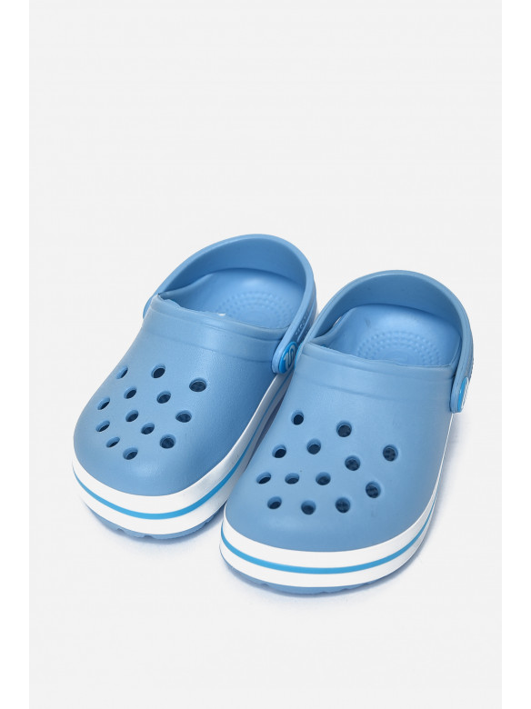 Крокси дитячі світло-блакитного кольору 309 166711C