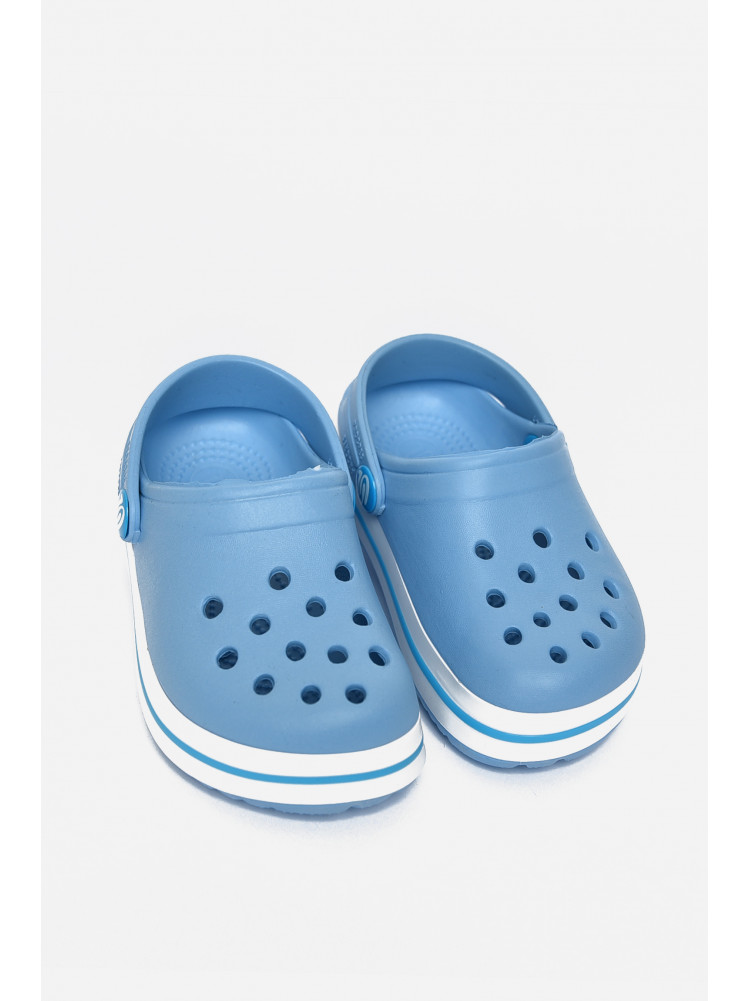 Кроксы детские светло-голубого цвета 309 166711C