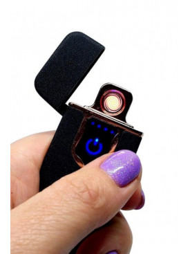 Запальничка USB Supretto з дисплеєм вітрозахисна 166919C
