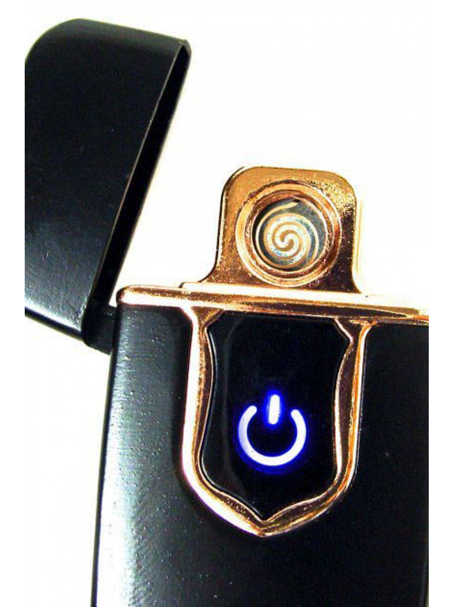 Зажигалка USB Supretto с дисплеем ветрозащитная 166919C
