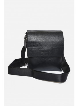 Сумка мужская через плечо черного цвета 713 167077C