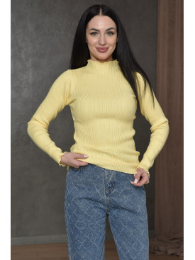 Гольф жіночий жовтого кольору розмір 44 167085C