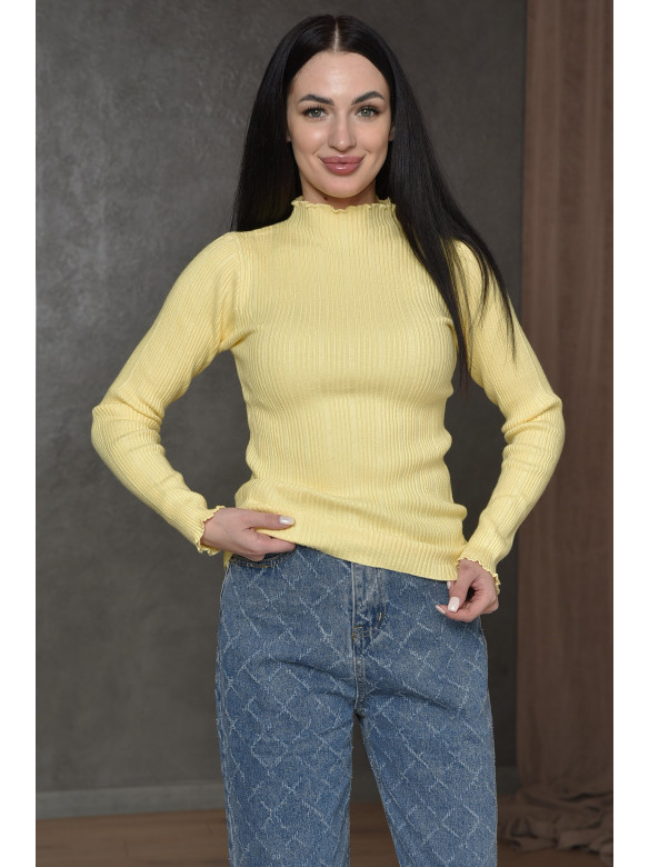 Гольф женский желтого цвета размер 44 167085C