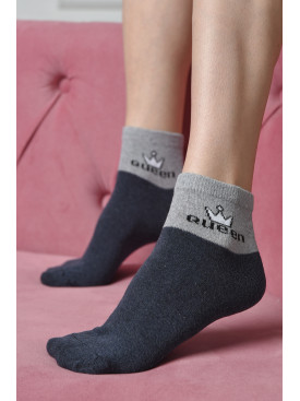 Шкарпетки жіночі стрейч темно-сірого кольору розмір 36-41 102 167102C Шкарпетки жіночі стрейч темно-сірого кольору розмір 36-41 102 167102C