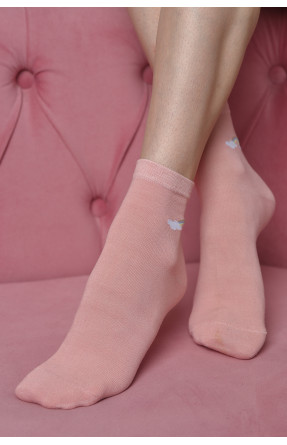 Носки женские стрейч темно-розового цвета размер 36-41 167127C