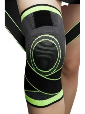 Наколенник эластичный с ремнем фиксатором 167342C