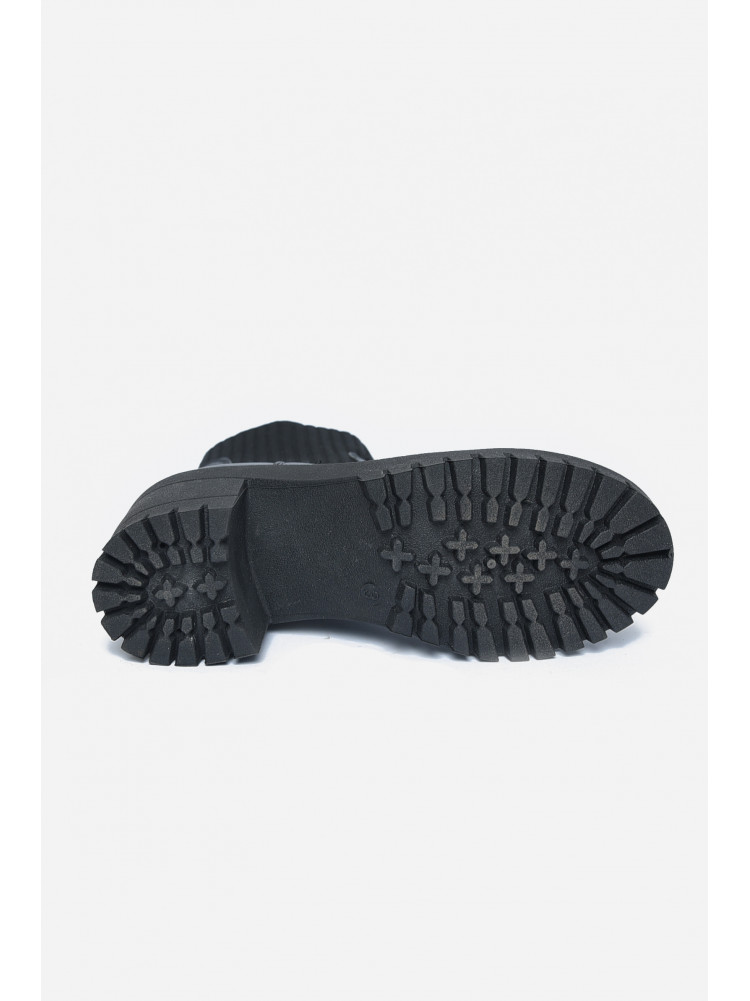 Ботинки женские демисезонные черного цвета 167719C