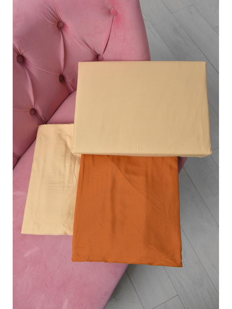 Комплект постельного белья бежево-горчичного цвета евро 21-06-JA 167765C