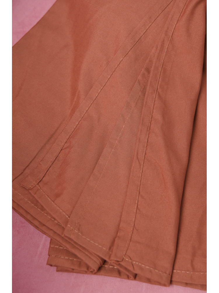 Комплект постельного белья коричнево-фиолетового цвета двуспальный 21-06-JC 167785C