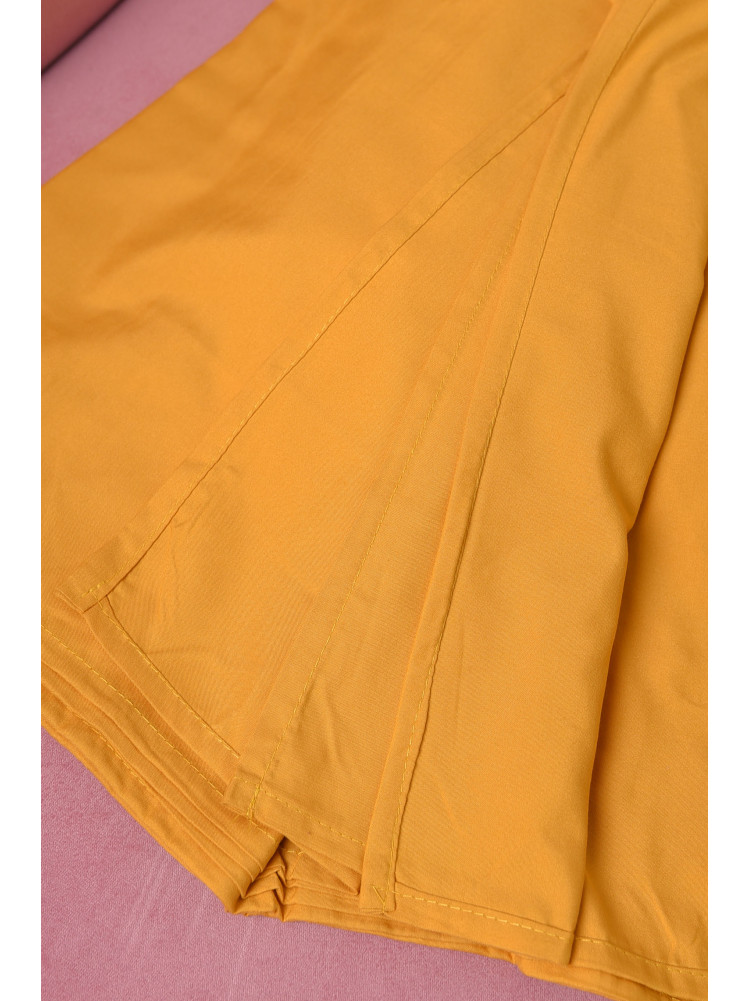 Комплект постельного белья желто-голубого цвета двуспальный 21-06-JC 167790C