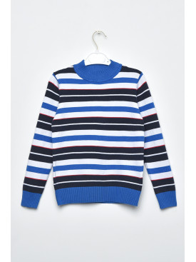 Свитер детский для мальчика в полоску 85013 168665C Свитер детский для мальчика в полоску 85013 168665C