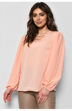 Блузка жіноча персикового кольору 2072 168830C