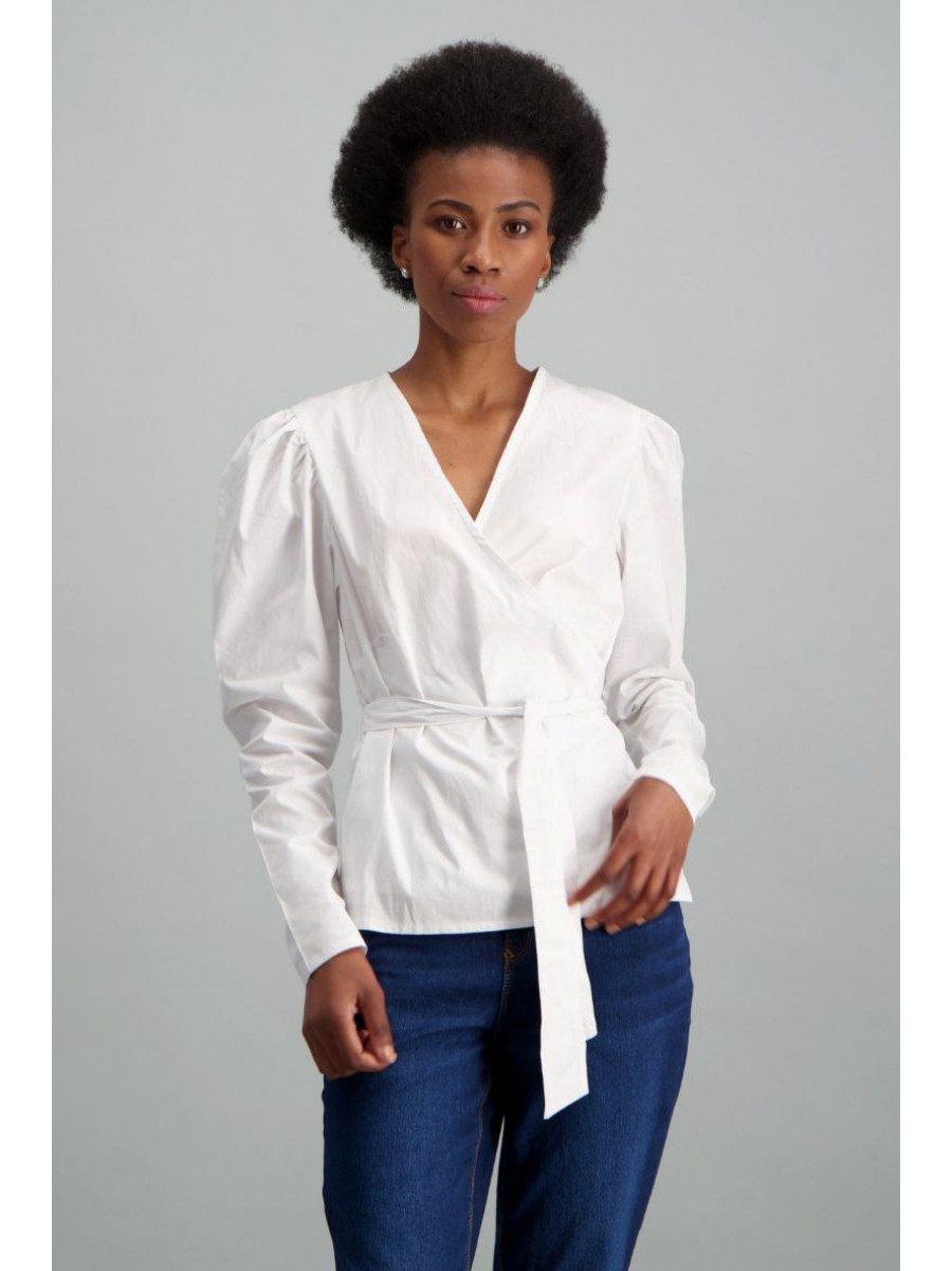 Блузка жіноча білого кольору 3252 168878C