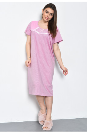 Нічна сорочка жіноча рожевого кольору 040 169046C