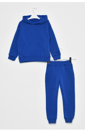 Спортивний костюм дитячий на флісі синего кольору 169351C