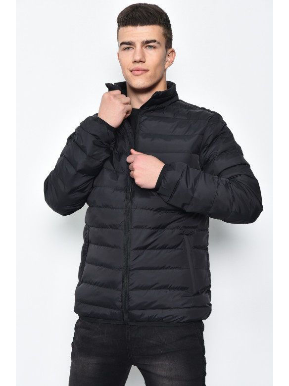 Куртка мужская демисезонная черного цвета 9026 169390C
