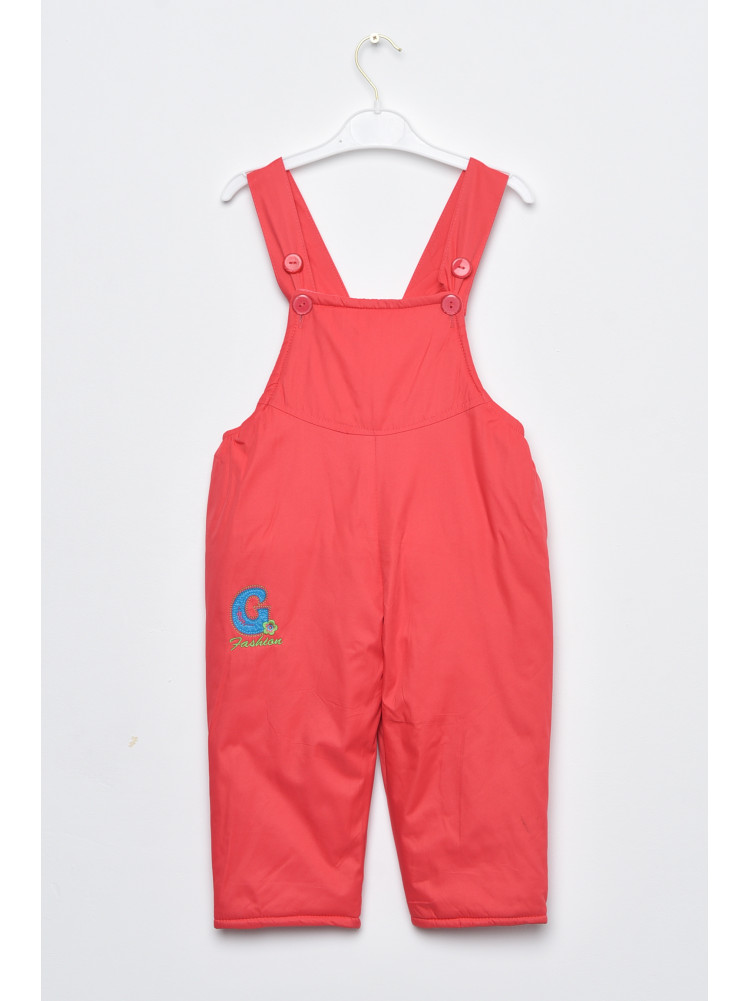 Куртка и полукомбинезон детский для девочки еврозима темно-розового цвета 8908 169479C