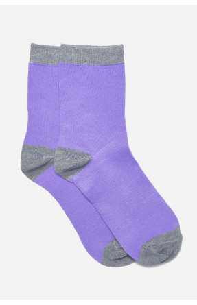 Шкарпетки підліткові для дівчинки бузкового кольору С51 169724C
