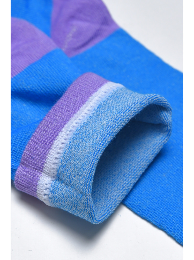 Шкарпетки підліткові для дівчинки блакитного кольору С51 169726C