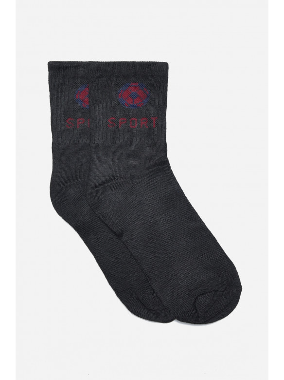 Шкарпетки підліткові для хлопчика чорного кольору с31 169787C