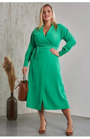 Жіноча вечірня сукня зеленого кольору 3411 170031C