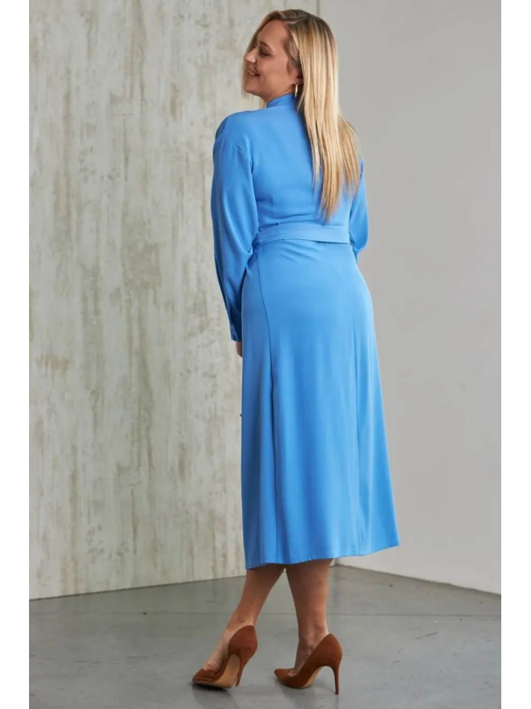 Женское вечернее платье синего цвета 3411 170046C