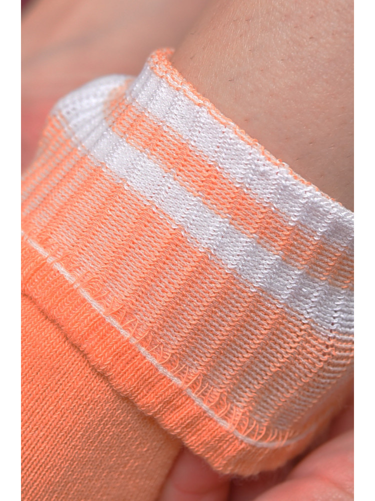 Носки женские высокие оранжевого цвета размер 36-40 170137C