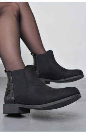 Ботинки женские демисезонные черного цвета 170250C