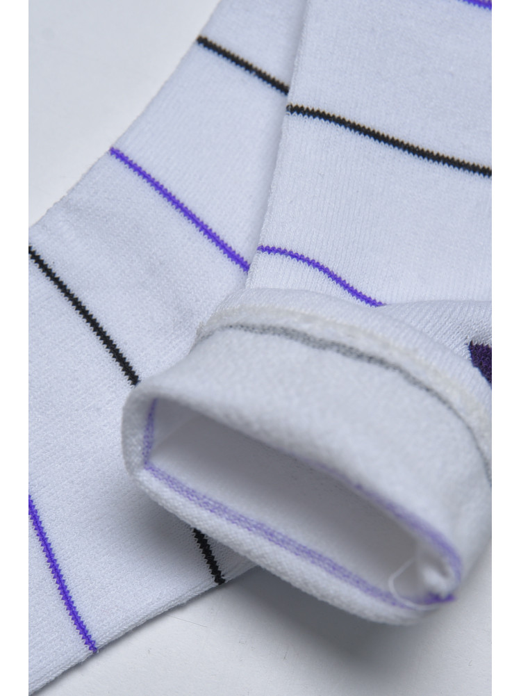 Носки женские демисезонные белого цвета 170346C