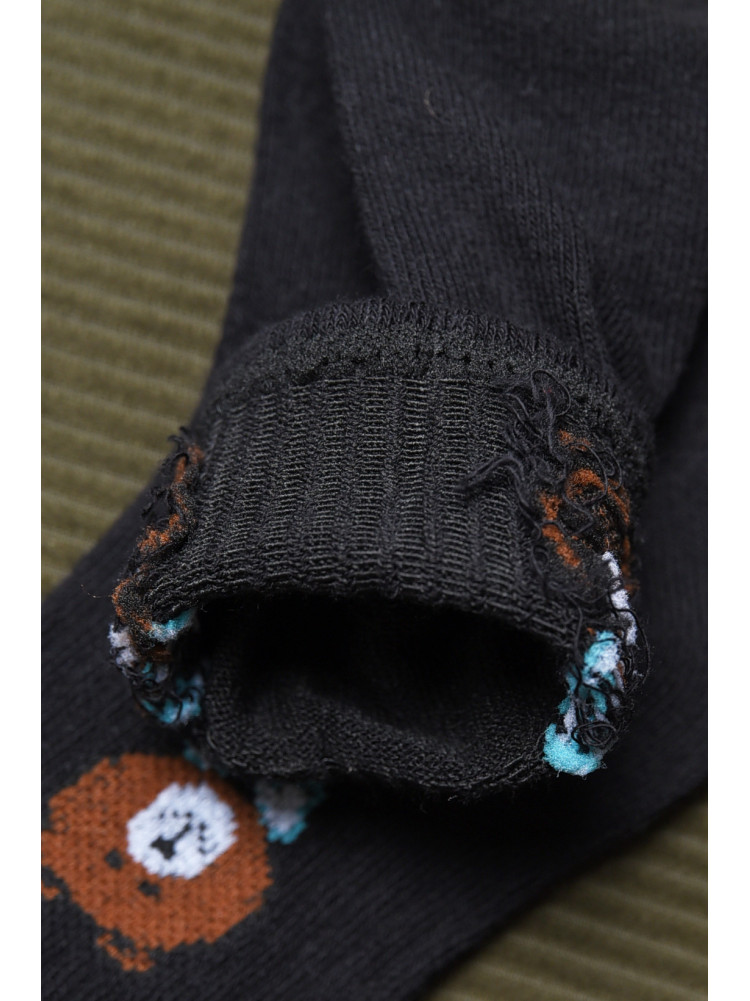 Шкарпетки дитячі чорного кольору 011-2 170361C