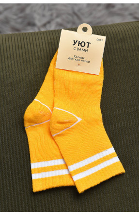 Шкарпетки дитячі жовтого кольору 012-7 170368C
