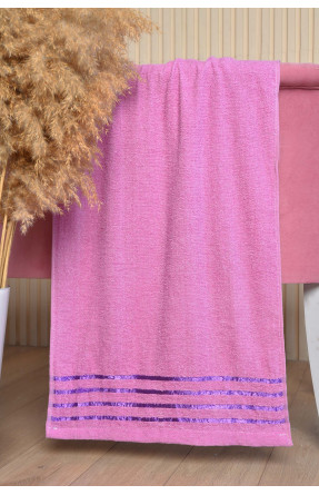 Полотенце для лица махровое розового цвета 113550 170409C