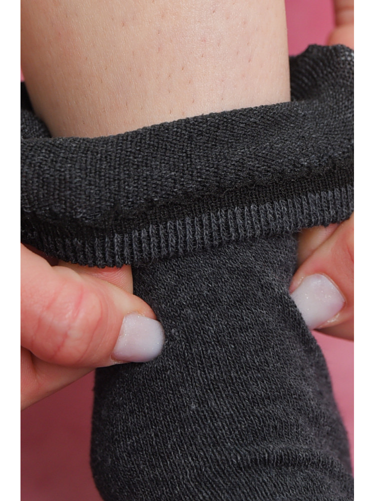 Носки женские демисезонные серого цвета 170463C