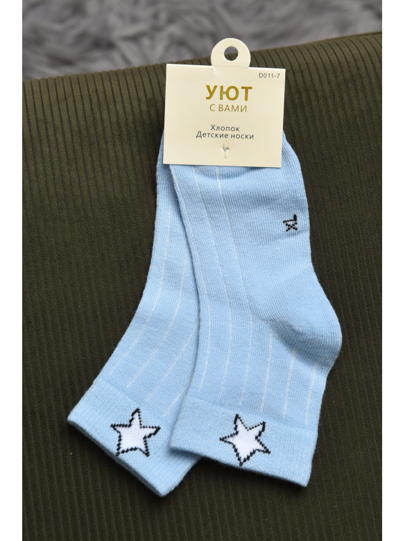 Шкарпетки дитячі блакитного кольору 012-4 170479C