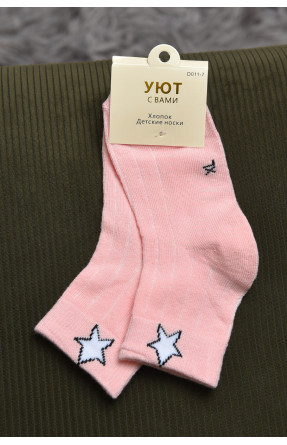 Носки детские розового цвета 012-4 170486C
