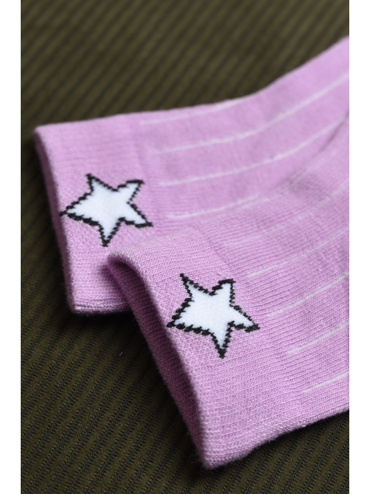 Шкарпетки дитячі бузкового кольору 012-4 170487C