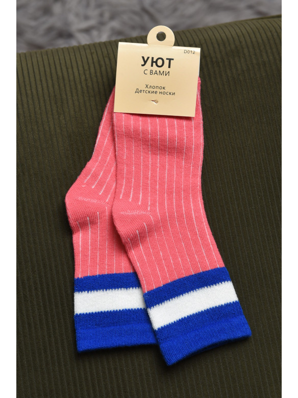 Шкарпетки дитячі рожевого кольору 012-4 170498C