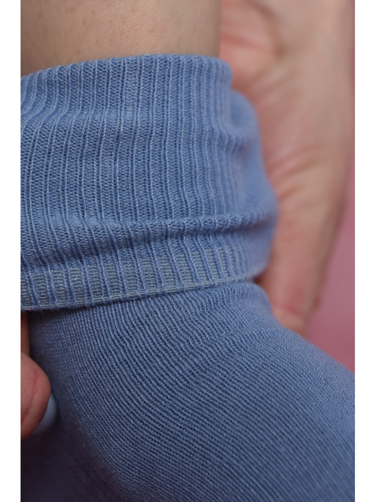Носки женские коттон синего цвета размер 36-41 Y102 170885C